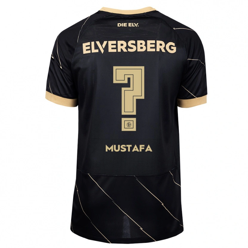 Danxen Män Valdrin Mustafa #0 Svart Brun Bortatröja Matchtröjor 2026/27 Tröjor T-Tröja