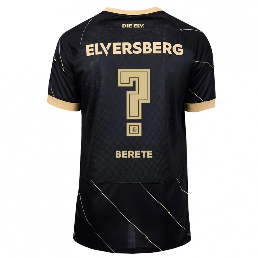 Danxen Män Bilal Berete #0 Svart Brun Bortatröja Matchtröjor 2026/27 Tröjor T-Tröja