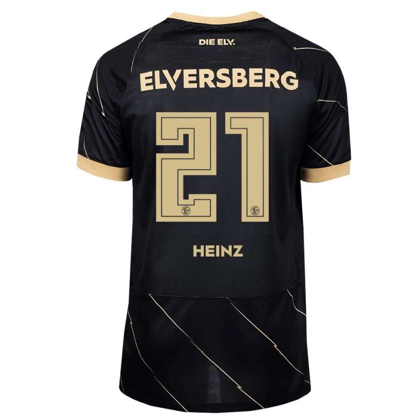 Danxen Män Matteo Heinz #21 Svart Brun Bortatröja Matchtröjor 2026/27 Tröjor T-Tröja