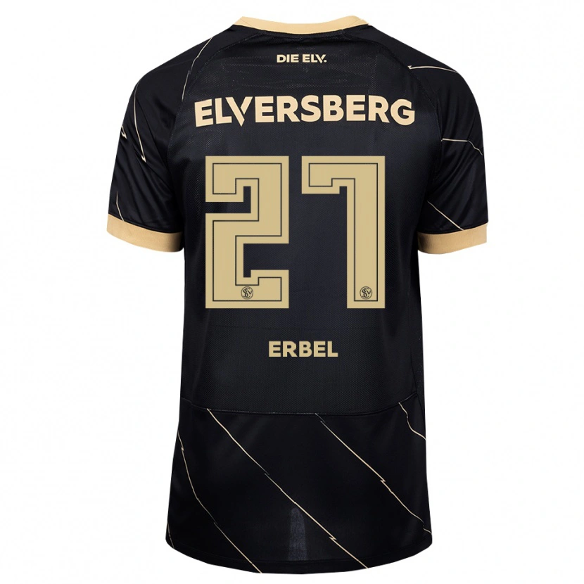 Danxen Män Felix Erbel #27 Svart Brun Bortatröja Matchtröjor 2026/27 Tröjor T-Tröja