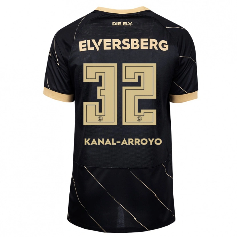 Danxen Män Sullyvan Kanal-Arroyo #32 Svart Brun Bortatröja Matchtröjor 2026/27 Tröjor T-Tröja
