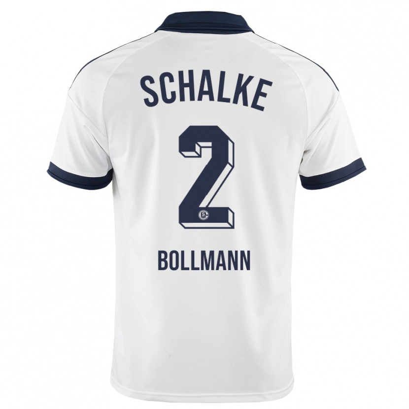 Danxen Män Nathalie Bollmann #2 Svart Vit Bortatröja Matchtröjor 2026/27 Tröjor T-Tröja
