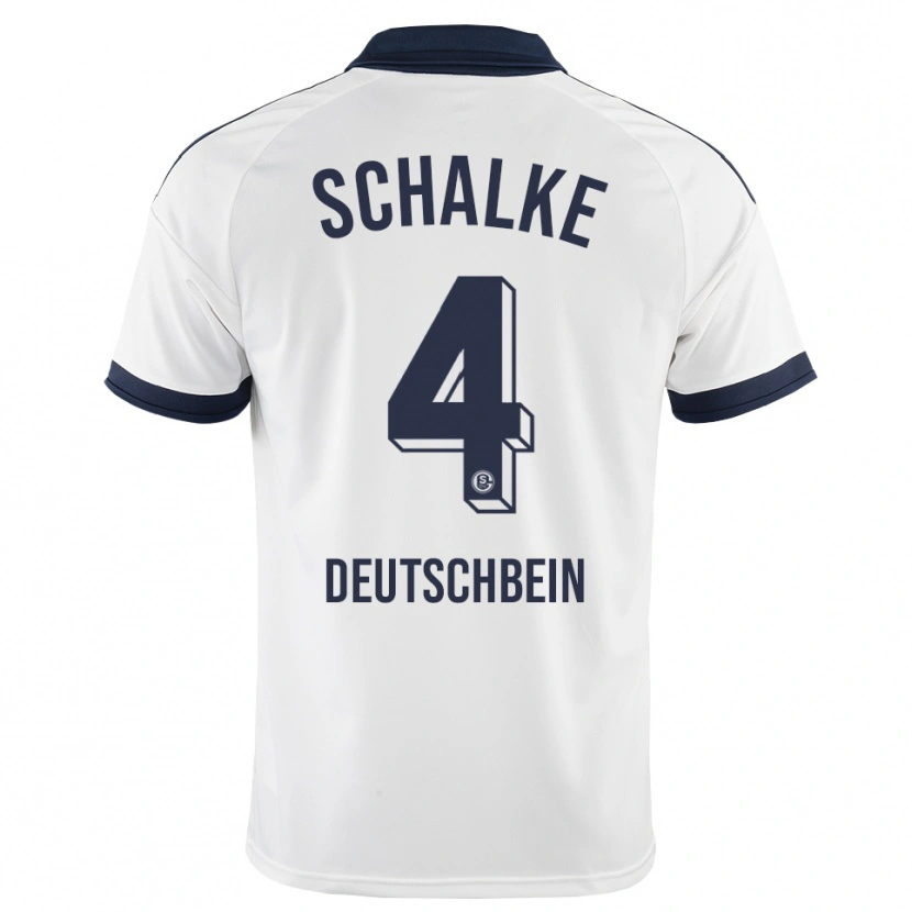 Danxen Män Lasse Deutschbein #4 Svart Vit Bortatröja Matchtröjor 2026/27 Tröjor T-Tröja