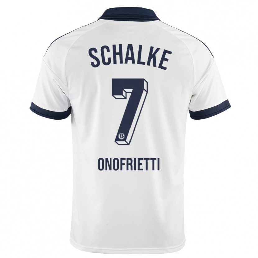Danxen Män Vincenzo Onofrietti #7 Svart Vit Bortatröja Matchtröjor 2026/27 Tröjor T-Tröja