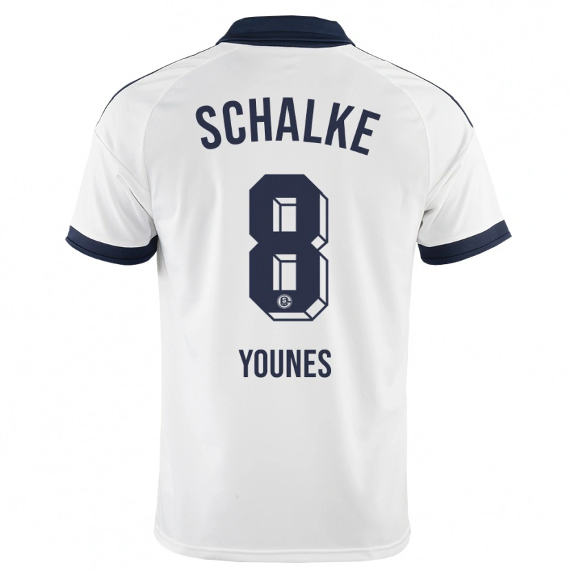 Danxen Män Amin Younes #8 Svart Vit Bortatröja Matchtröjor 2026/27 Tröjor T-Tröja