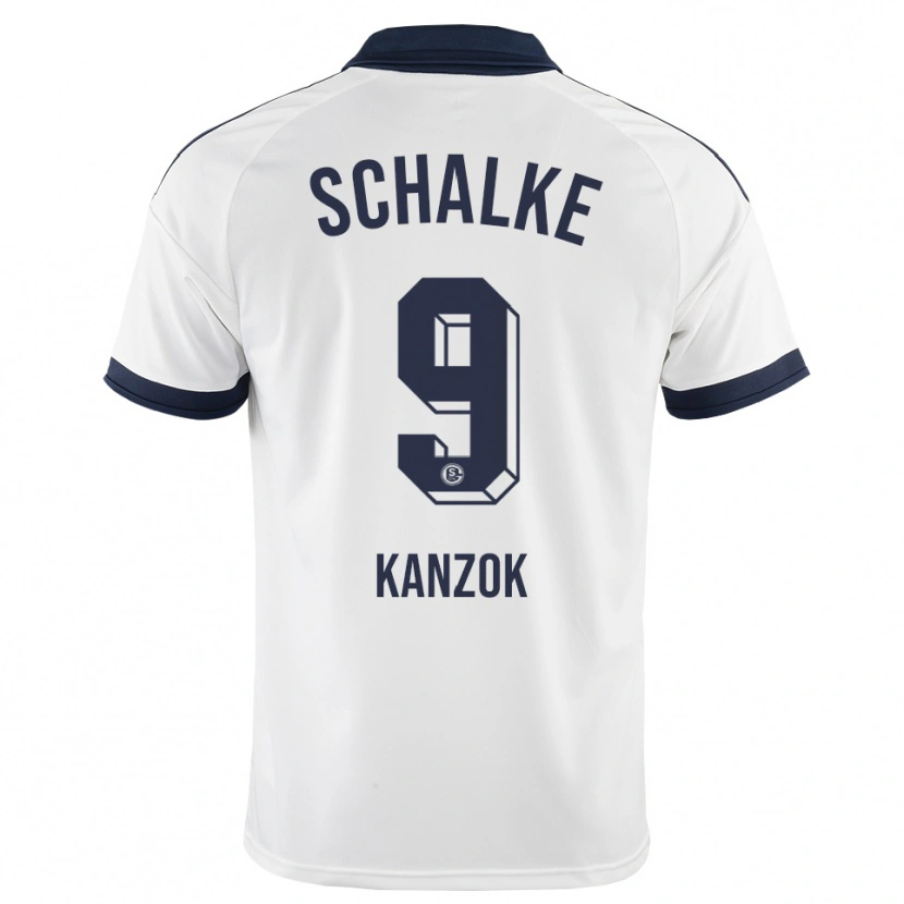Danxen Män Philipp Kanzok #9 Svart Vit Bortatröja Matchtröjor 2026/27 Tröjor T-Tröja