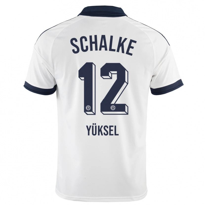 Danxen Män Mikail Yüksel #12 Svart Vit Bortatröja Matchtröjor 2026/27 Tröjor T-Tröja