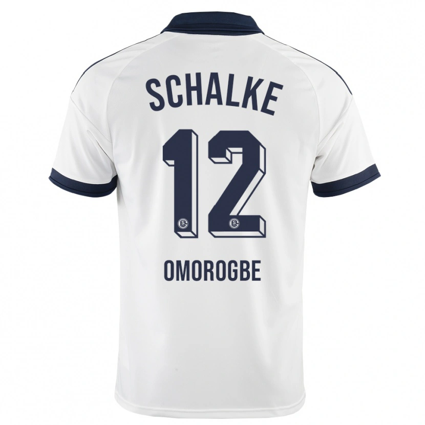 Danxen Män Michael Omorogbe #12 Svart Vit Bortatröja Matchtröjor 2026/27 Tröjor T-Tröja