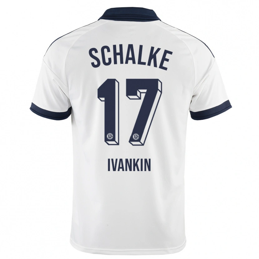 Danxen Män Alexander Ivankin #17 Svart Vit Bortatröja Matchtröjor 2026/27 Tröjor T-Tröja