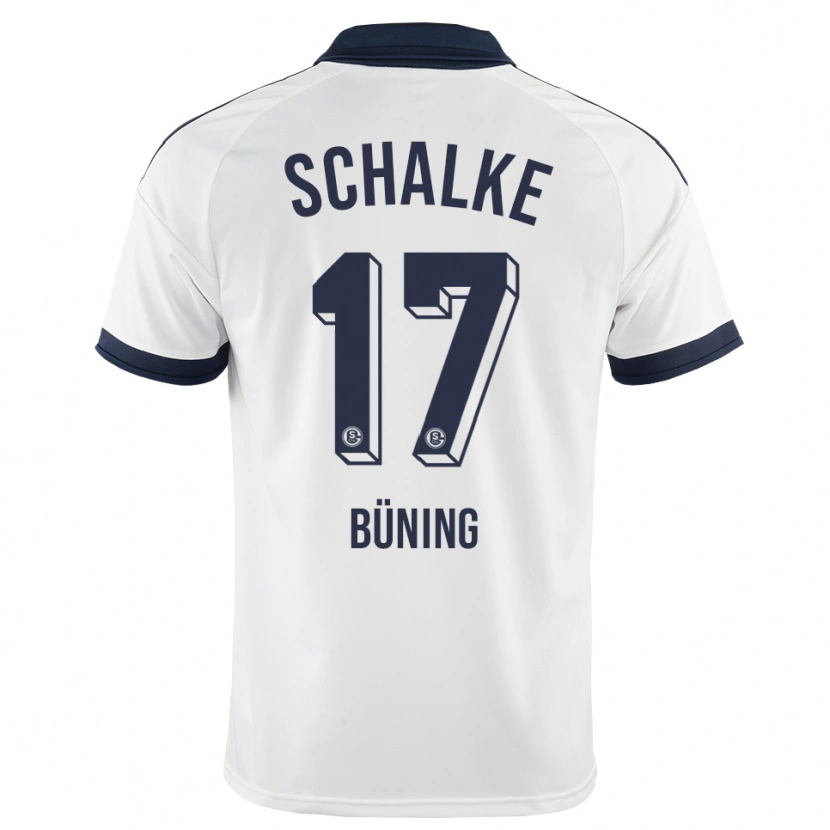 Danxen Män Michelle Büning #17 Svart Vit Bortatröja Matchtröjor 2026/27 Tröjor T-Tröja