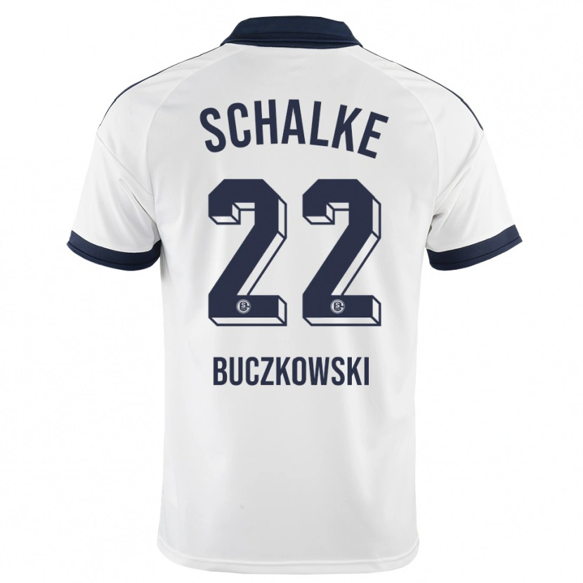 Danxen Män Philip Buczkowski #22 Svart Vit Bortatröja Matchtröjor 2026/27 Tröjor T-Tröja