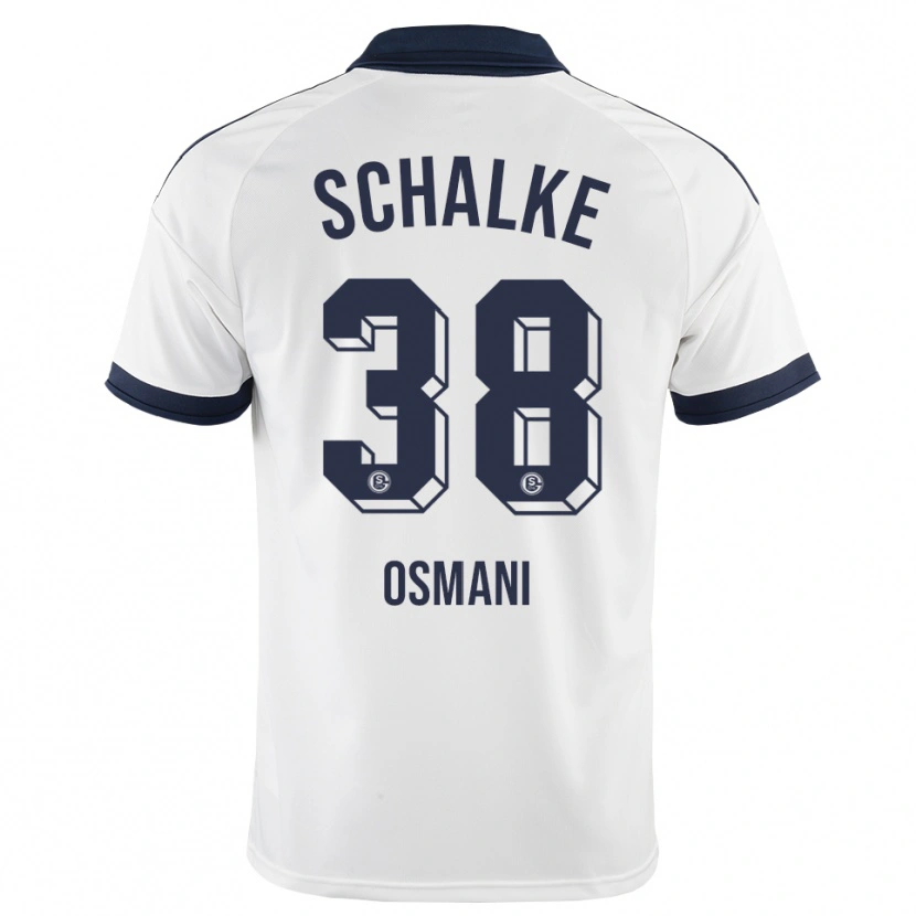 Danxen Män Tristan Osmani #38 Svart Vit Bortatröja Matchtröjor 2026/27 Tröjor T-Tröja