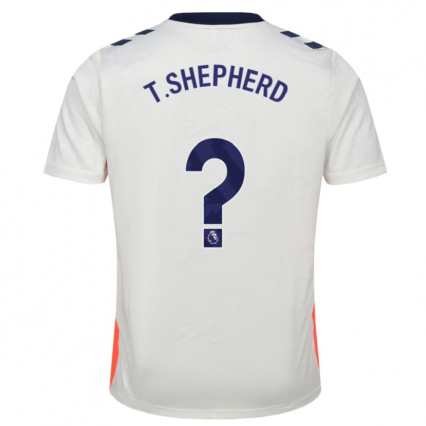 Danxen Män Talon Shepherd #0 Vit Orange Kungligt Blå Bortatröja Matchtröjor 2026/27 Tröjor T-Tröja