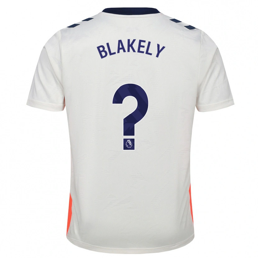 Danxen Män Ben Blakely #0 Vit Orange Kungligt Blå Bortatröja Matchtröjor 2026/27 Tröjor T-Tröja