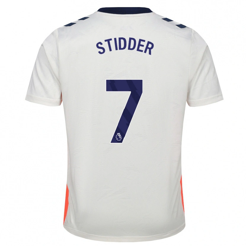 Danxen Män Joshua Stidder #7 Vit Orange Kungligt Blå Bortatröja Matchtröjor 2026/27 Tröjor T-Tröja