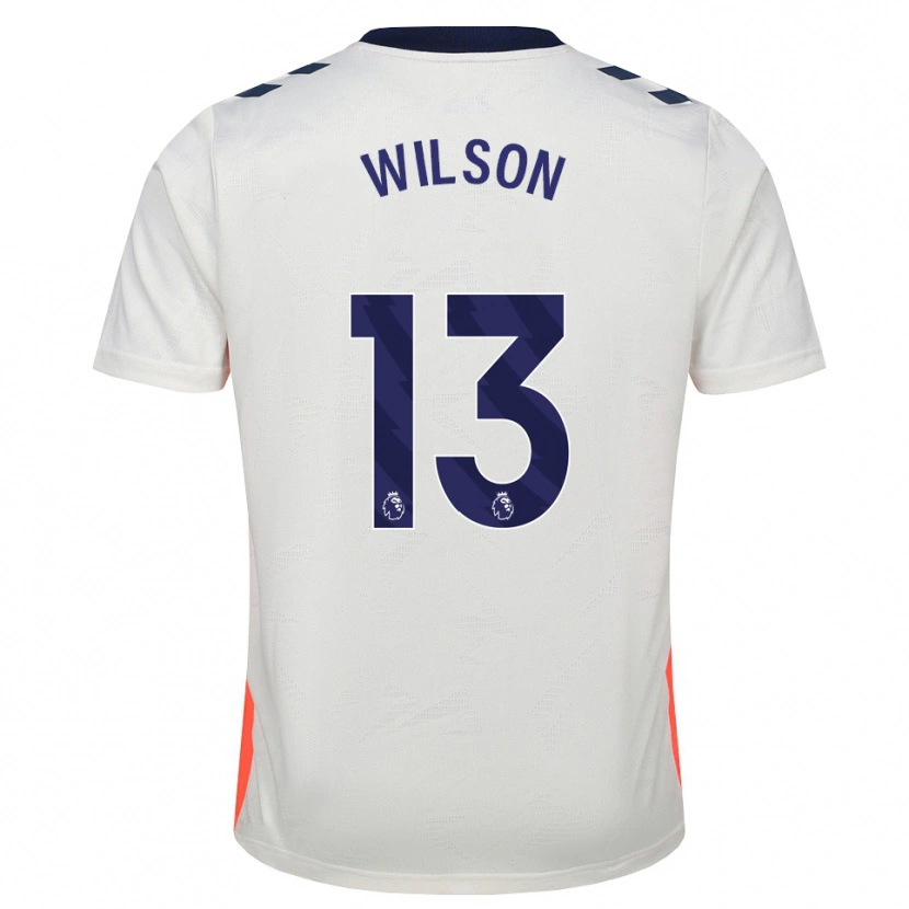 Danxen Män Ben Wilson #13 Vit Orange Kungligt Blå Bortatröja Matchtröjor 2026/27 Tröjor T-Tröja