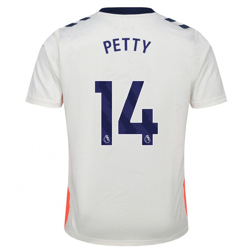 Danxen Män Billy Petty #14 Vit Orange Kungligt Blå Bortatröja Matchtröjor 2026/27 Tröjor T-Tröja