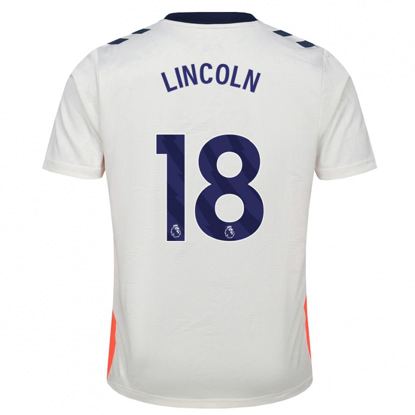 Danxen Män Khavarni Lincoln #18 Vit Orange Kungligt Blå Bortatröja Matchtröjor 2026/27 Tröjor T-Tröja