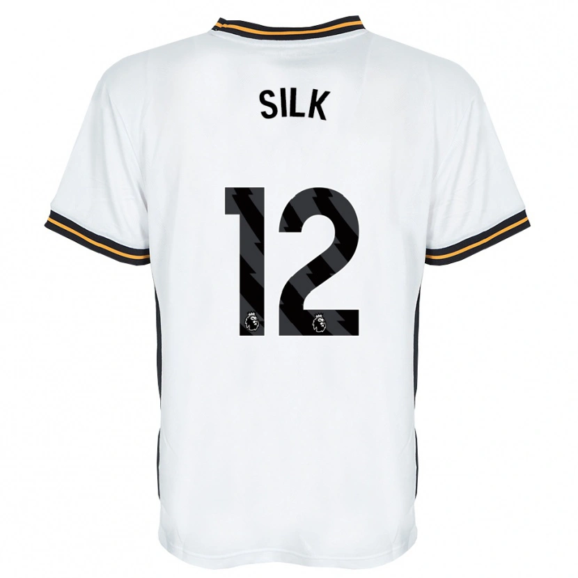 Danxen Män Reuben Silk #12 Vit Orange Svart Bortatröja Matchtröjor 2026/27 Tröjor T-Tröja