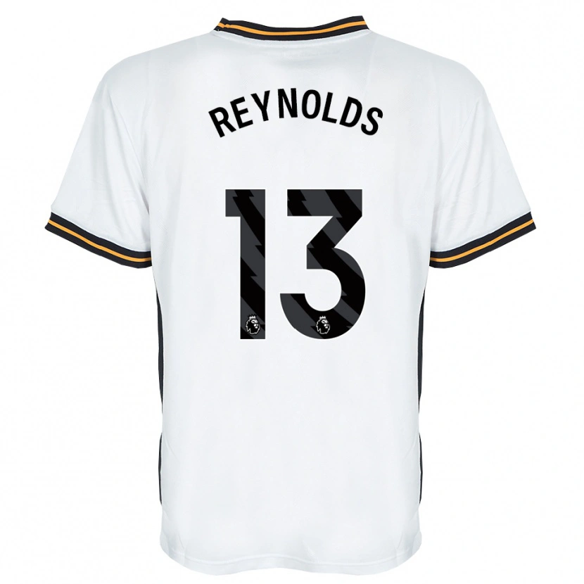 Danxen Män Kerr Reynolds #13 Vit Orange Svart Bortatröja Matchtröjor 2026/27 Tröjor T-Tröja
