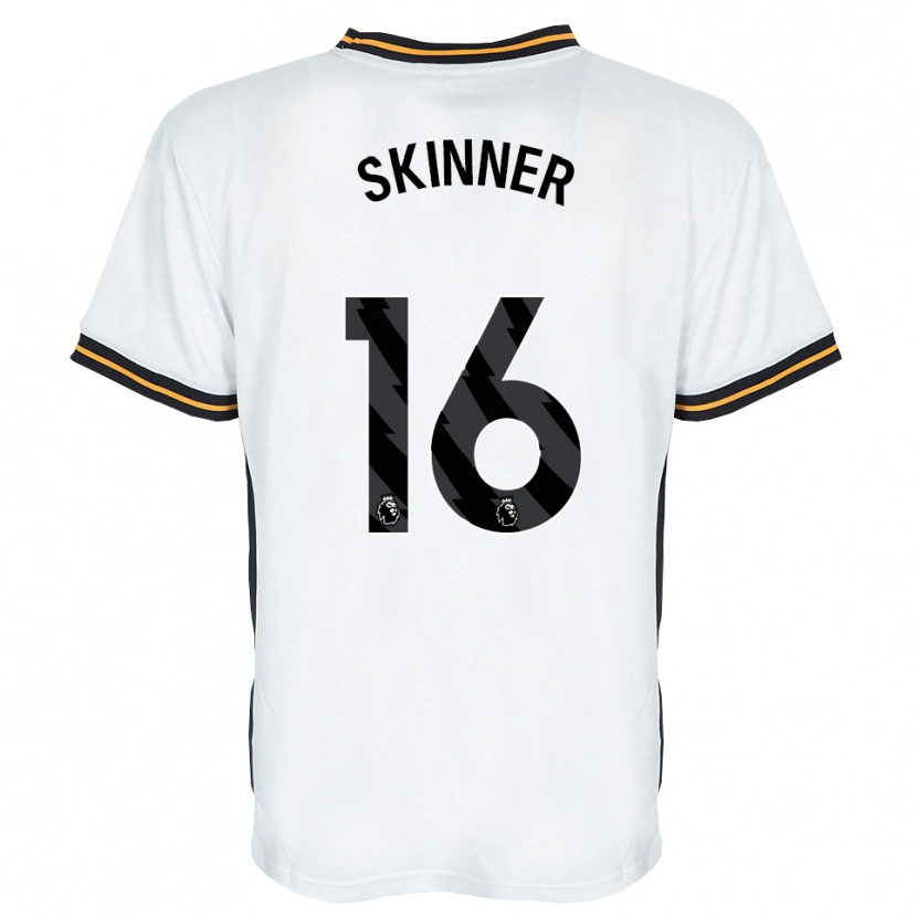 Danxen Män Harley Skinner #16 Vit Orange Svart Bortatröja Matchtröjor 2026/27 Tröjor T-Tröja
