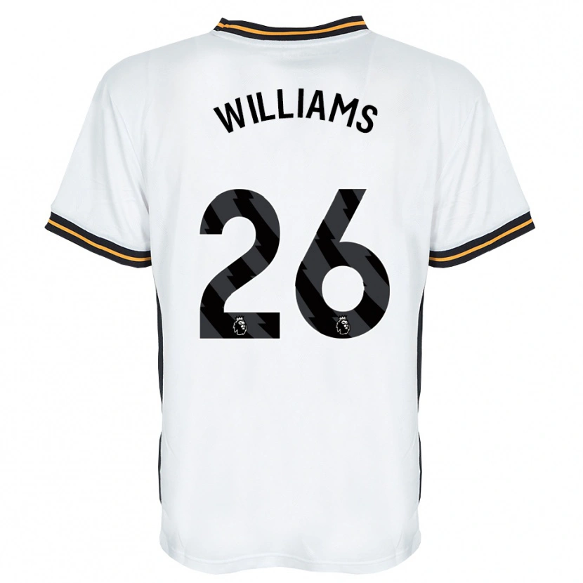 Danxen Män Annabel Williams #26 Vit Orange Svart Bortatröja Matchtröjor 2026/27 Tröjor T-Tröja