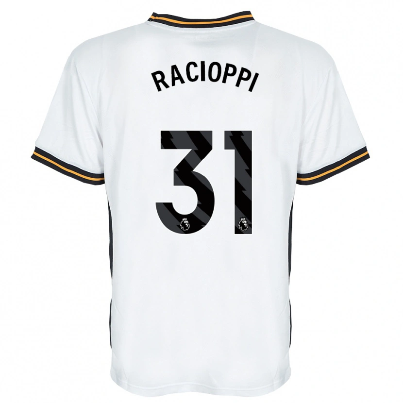 Danxen Män Anthony Racioppi #31 Vit Orange Svart Bortatröja Matchtröjor 2026/27 Tröjor T-Tröja