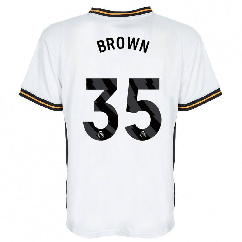 Danxen Män Pharrell Brown #35 Vit Orange Svart Bortatröja Matchtröjor 2026/27 Tröjor T-Tröja