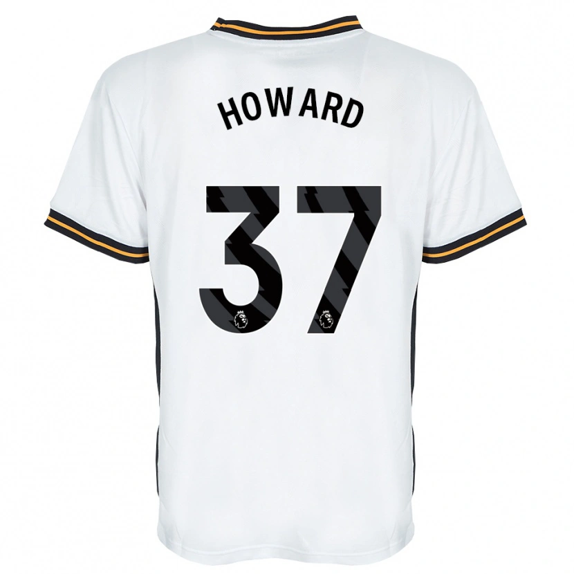 Danxen Män Scarlet Howard #37 Vit Orange Svart Bortatröja Matchtröjor 2026/27 Tröjor T-Tröja