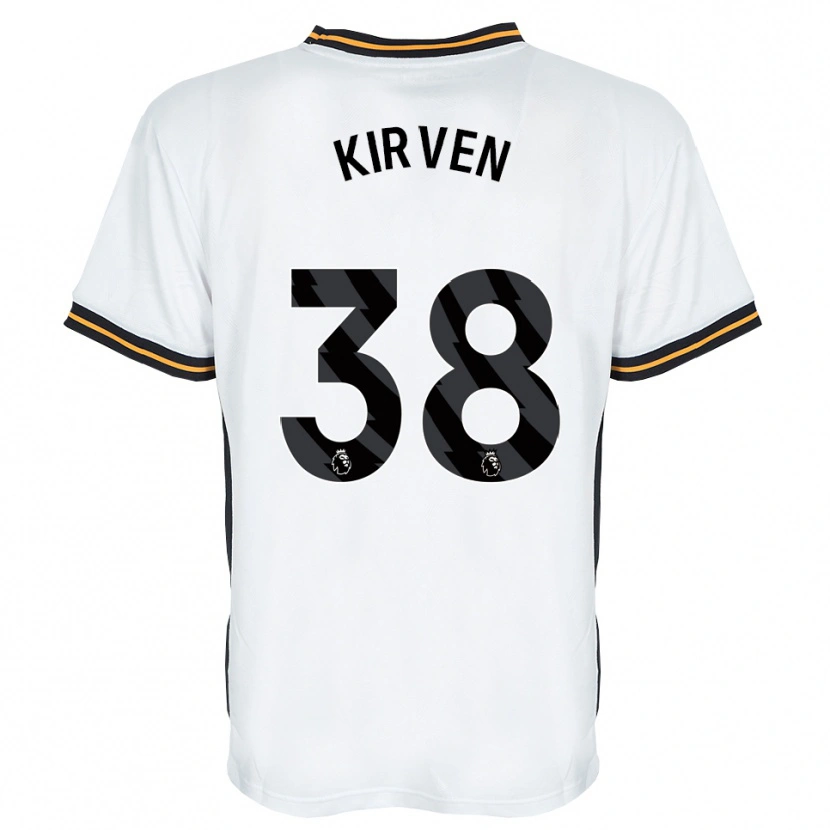 Danxen Män Tess Kirven #38 Vit Orange Svart Bortatröja Matchtröjor 2026/27 Tröjor T-Tröja