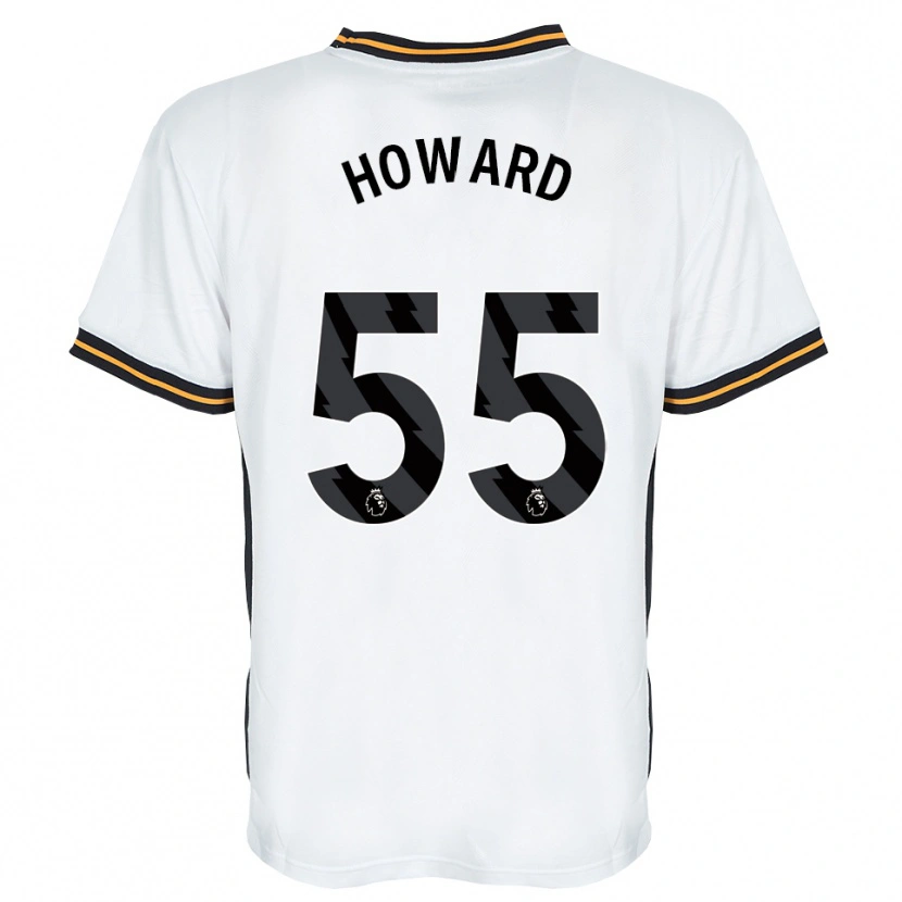 Danxen Män Archie Howard #55 Vit Orange Svart Bortatröja Matchtröjor 2026/27 Tröjor T-Tröja