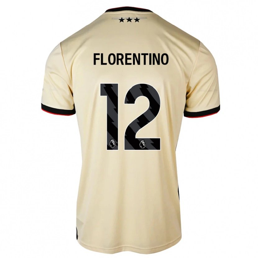 Danxen Män Florentino Ibrain Morris Luís #12 Citronkaka Svart Röd Bortatröja Matchtröjor 2026/27 Tröjor T-Tröja