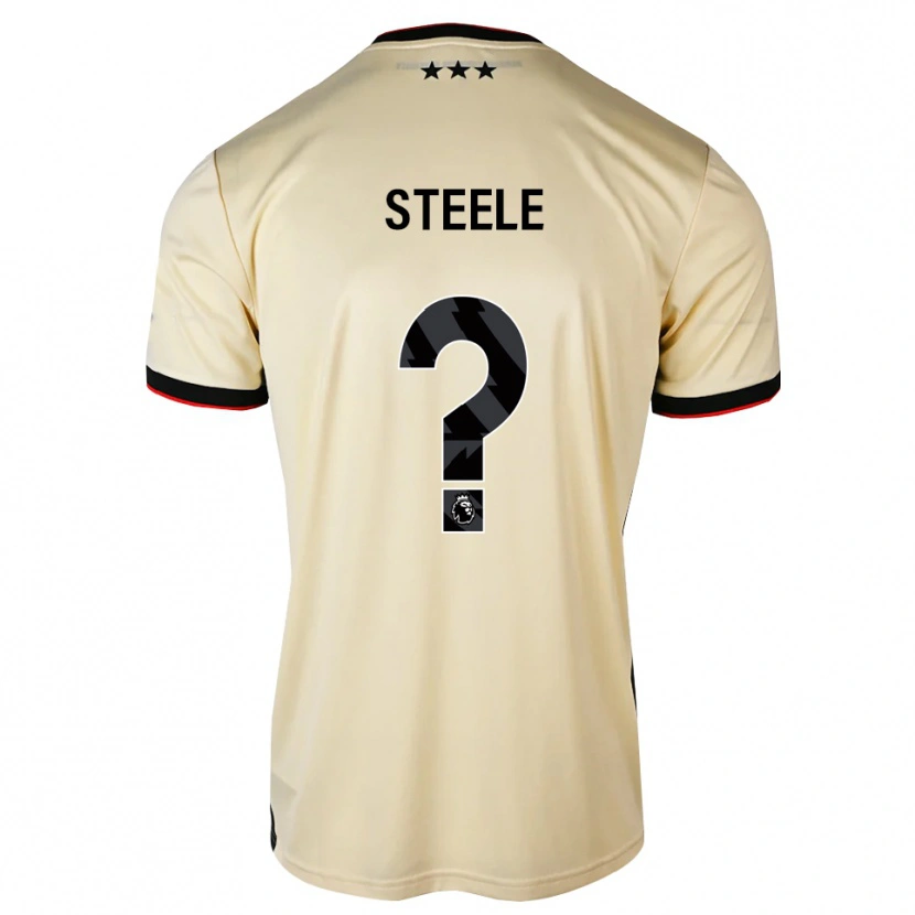 Danxen Män Finn Steele #0 Citronkaka Svart Röd Bortatröja Matchtröjor 2026/27 Tröjor T-Tröja
