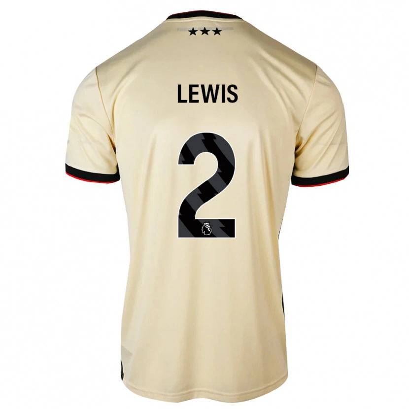 Danxen Män Josh Lewis #2 Citronkaka Svart Röd Bortatröja Matchtröjor 2026/27 Tröjor T-Tröja