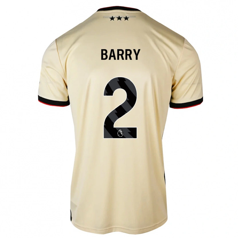 Danxen Män Riley-Joe Barry #2 Citronkaka Svart Röd Bortatröja Matchtröjor 2026/27 Tröjor T-Tröja