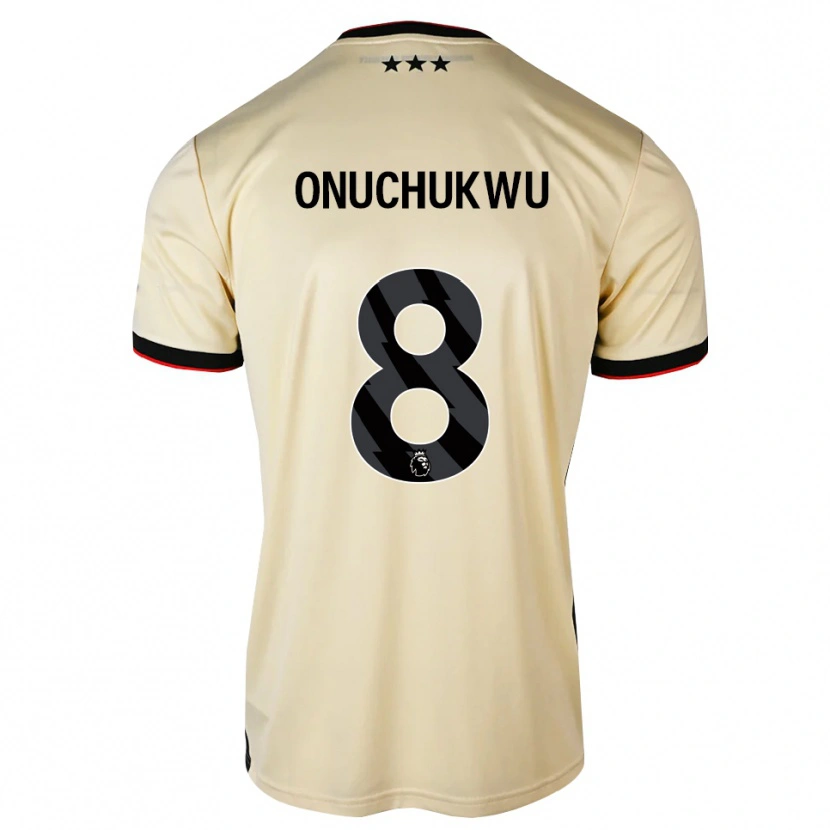 Danxen Män Abube Onuchukwu #8 Citronkaka Svart Röd Bortatröja Matchtröjor 2026/27 Tröjor T-Tröja