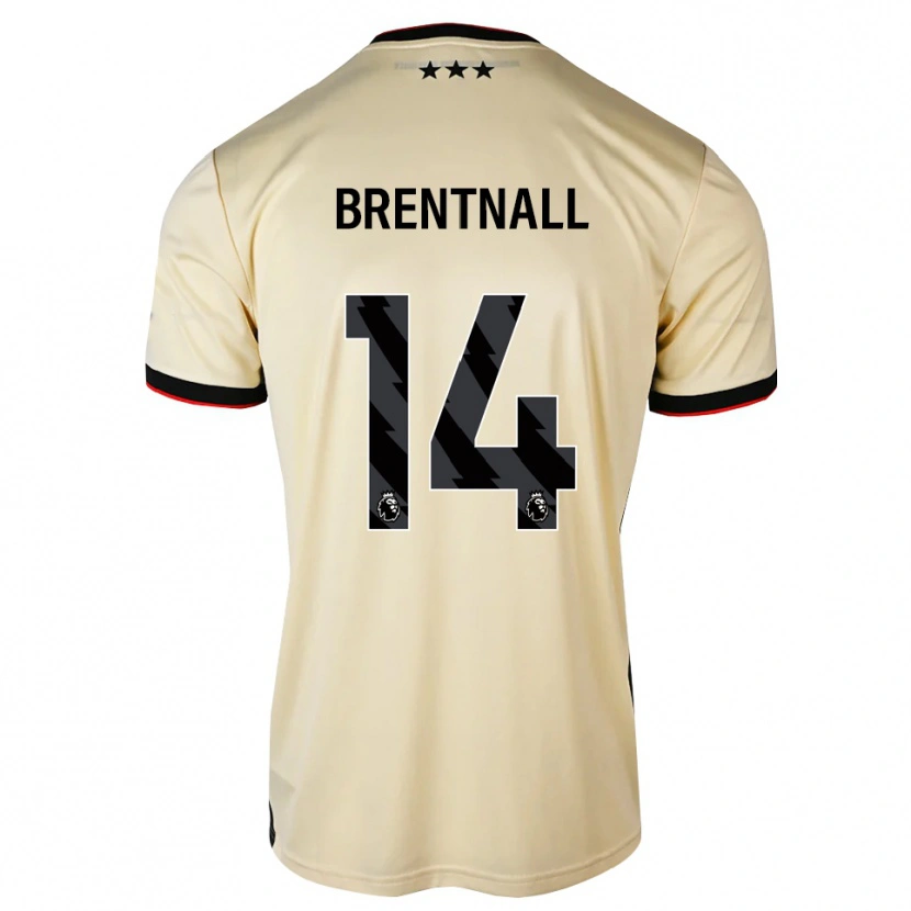 Danxen Män James Brentnall #14 Citronkaka Svart Röd Bortatröja Matchtröjor 2026/27 Tröjor T-Tröja