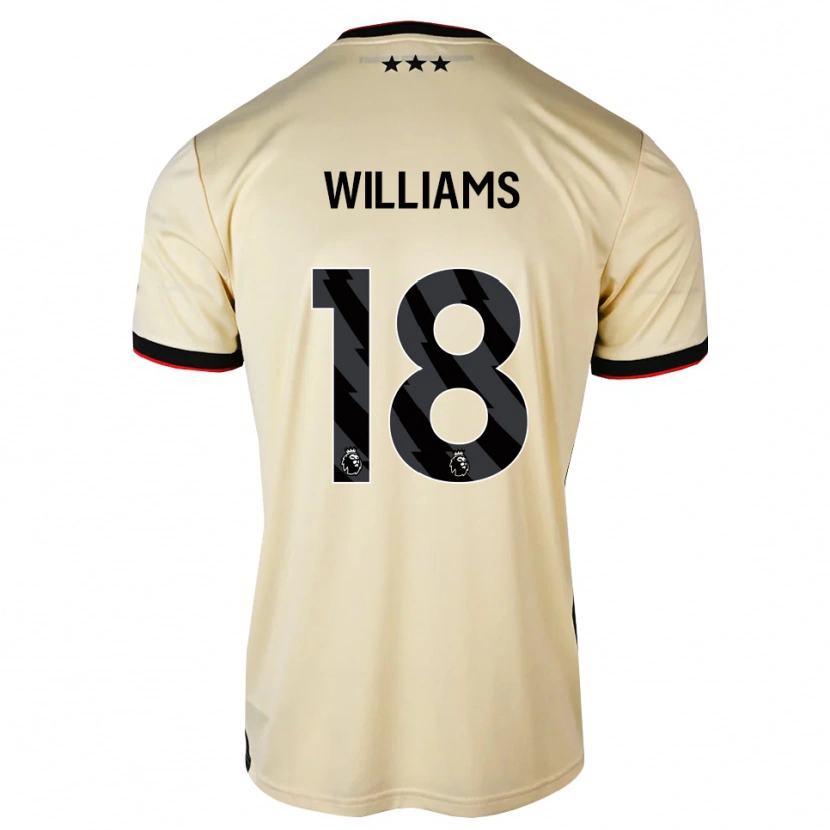 Danxen Män Brandon Williams #18 Citronkaka Svart Röd Bortatröja Matchtröjor 2026/27 Tröjor T-Tröja