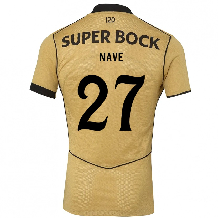 Danxen Män Matilde Nave #27 Gyllene Svart Bortatröja Matchtröjor 2026/27 Tröjor T-Tröja