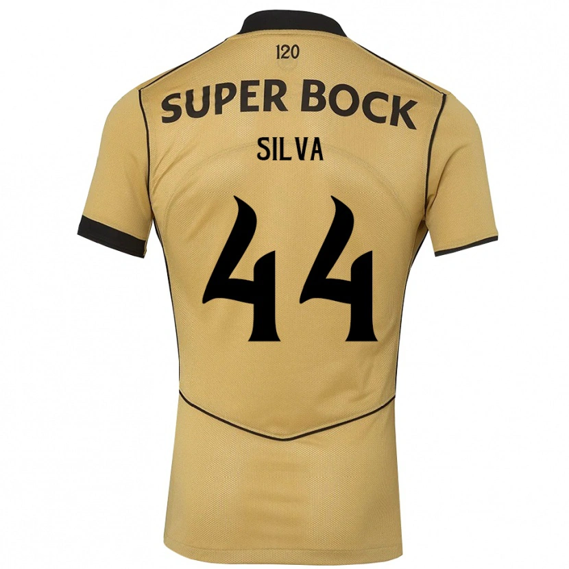 Danxen Män Pedro Silva #44 Gyllene Svart Bortatröja Matchtröjor 2026/27 Tröjor T-Tröja