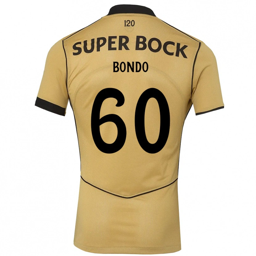 Danxen Män Pedro Bondo #60 Gyllene Svart Bortatröja Matchtröjor 2026/27 Tröjor T-Tröja