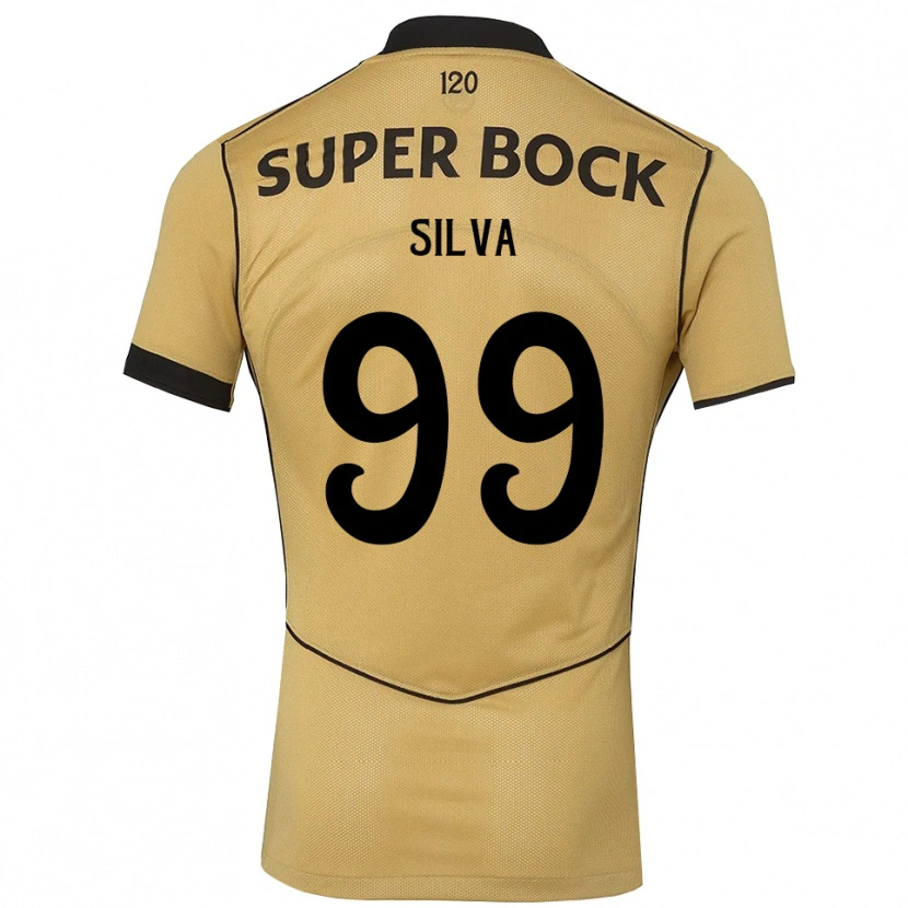 Danxen Män Francisco Silva #99 Gyllene Svart Bortatröja Matchtröjor 2026/27 Tröjor T-Tröja