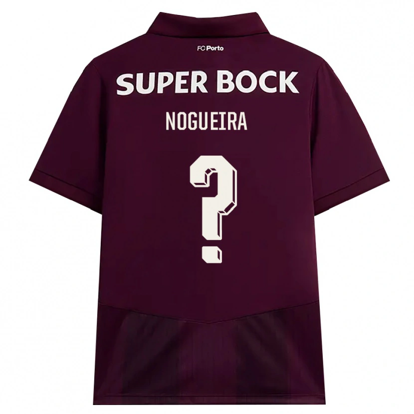 Danxen Män Duarte Nogueira #0 Vinröd Vit Bortatröja Matchtröjor 2026/27 Tröjor T-Tröja