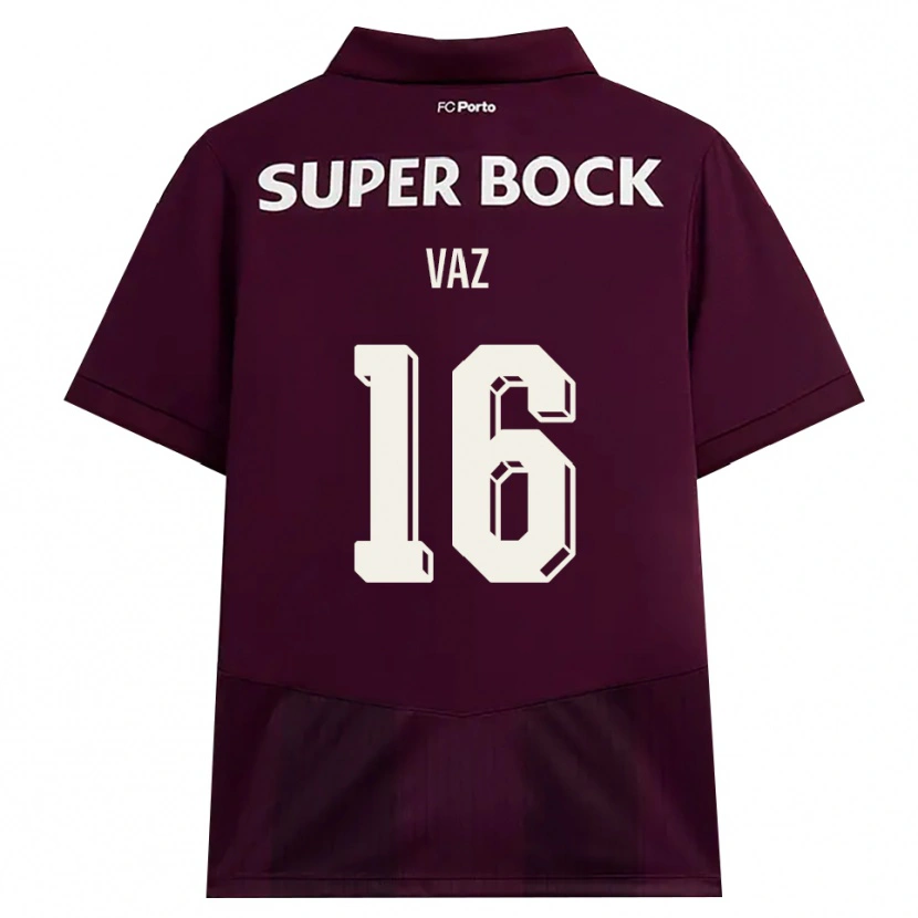 Danxen Män Matilde Vaz #16 Vinröd Vit Bortatröja Matchtröjor 2026/27 Tröjor T-Tröja