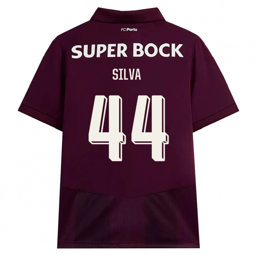Danxen Män Felipe Silva #44 Vinröd Vit Bortatröja Matchtröjor 2026/27 Tröjor T-Tröja