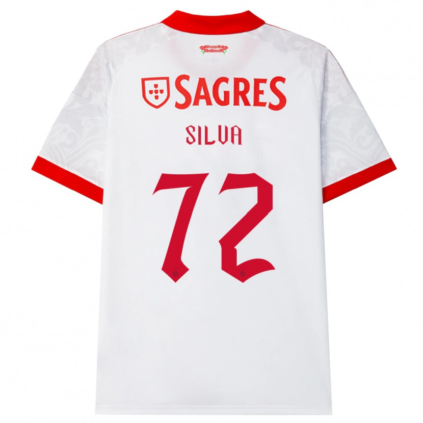 Danxen Män Matilde Silva #72 Vit Röd Gul Bortatröja Matchtröjor 2026/27 Tröjor T-Tröja