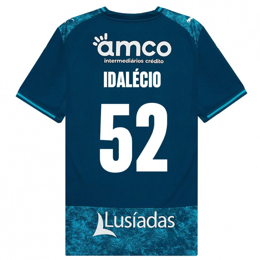 Danxen Män Idalécio #52 Mörk Skiffergrå Mellanturkos Bortatröja Matchtröjor 2026/27 Tröjor T-Tröja