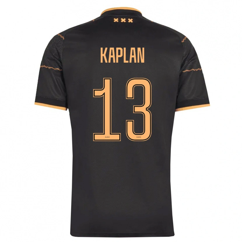Danxen Män Ahmetcan Kaplan #13 Svart Orange Bortatröja Matchtröjor 2026/27 Tröjor T-Tröja