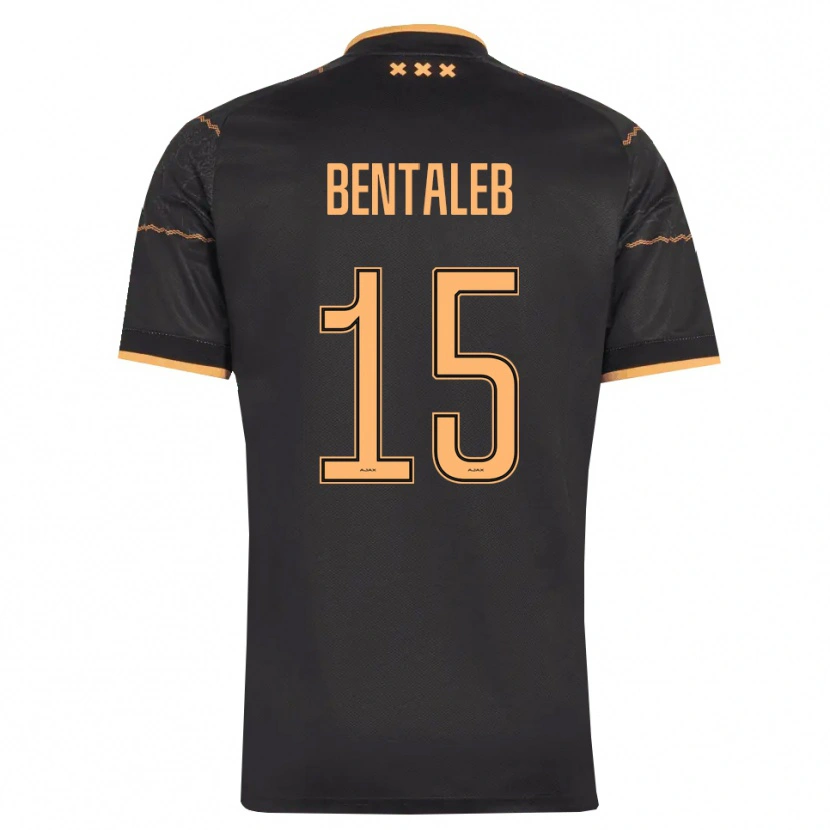 Danxen Män Marouane Bentaleb #15 Svart Orange Bortatröja Matchtröjor 2026/27 Tröjor T-Tröja