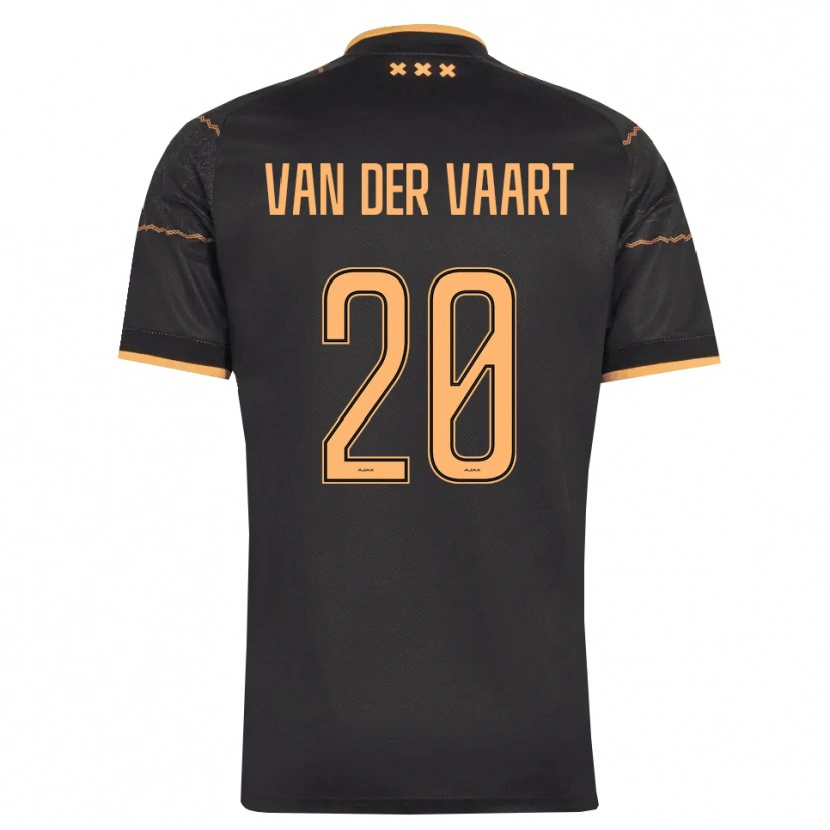 Danxen Män Damian Van Der Vaart #20 Svart Orange Bortatröja Matchtröjor 2026/27 Tröjor T-Tröja